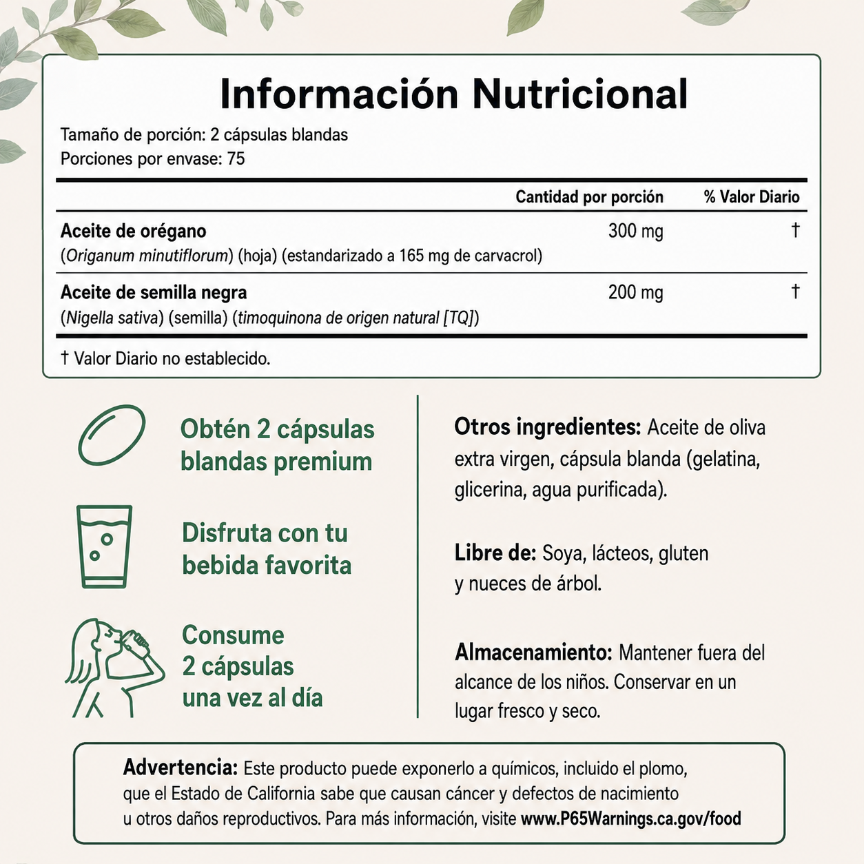 🌿 SUPER: !Aceite de orégano con una oferta imperdible! (🎁+ Ebook Grátis )